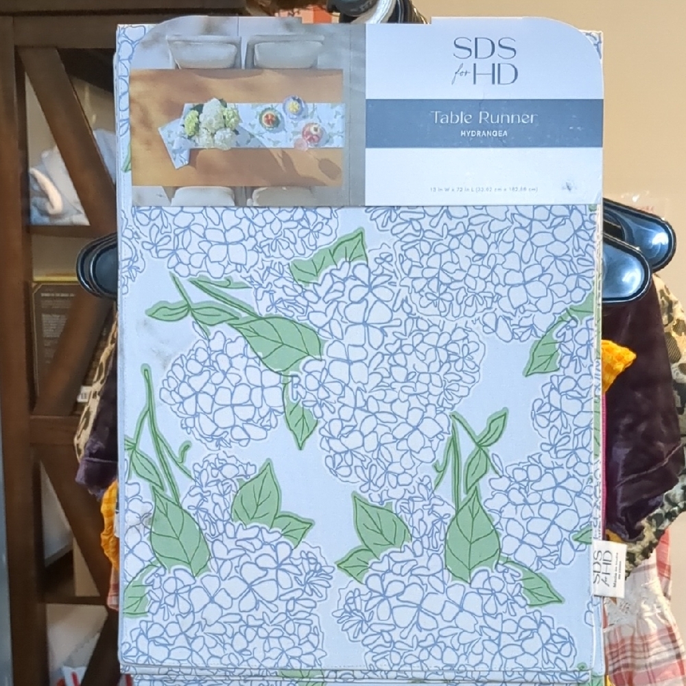 NEW Hydrangea Table Runner